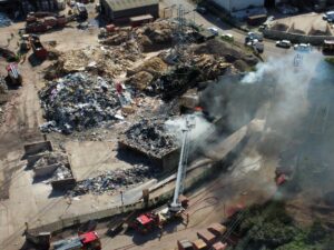 Huge fire erupts in Newport – Wales Online