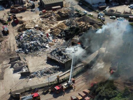 Huge fire erupts in Newport – Wales Online