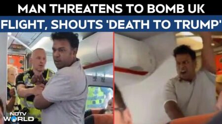 Flyer shouts Allahu Akbar, makes bomb threat on UK flight to send Trump a message – India Today