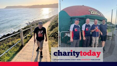 Swansea blind veteran walked 26 miles in 14 hours to support military charity ahead of Armed Forces Day – Cobseo – The Confederation of Service Charities