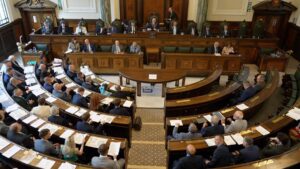 Historic night as Reform UK take control of two Northants councils – BBC