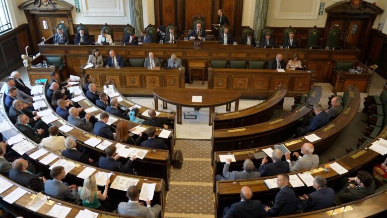 Historic night as Reform UK take control of two Northants councils – BBC