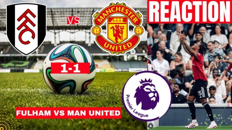 Premier League: Fulham vs Man Utd LIVE: Premier League score, lineups & updates – BBC