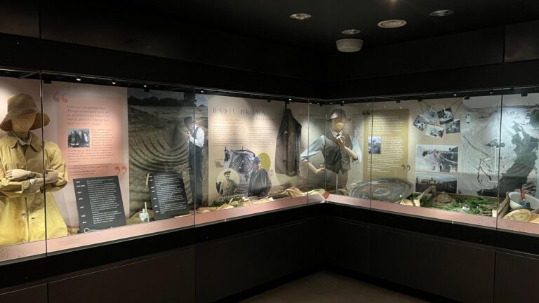 Remembering The Dig as costumes go on show at Sutton Hoo near Woodbridge – East Anglian Daily Times