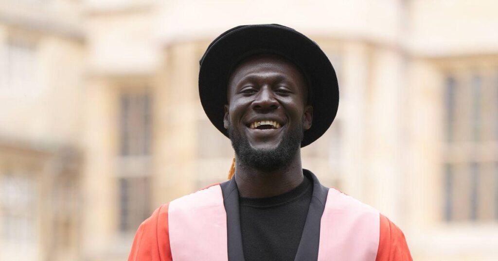 Stormzy receives doctorate from the University of Cambridge – BBC