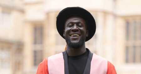 Stormzy receives doctorate from the University of Cambridge – BBC