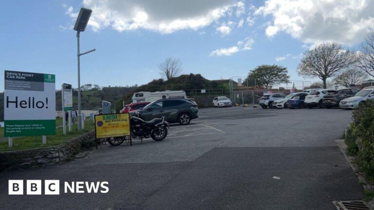 Man arrested after stabbing in Plymouth car park – BBC
