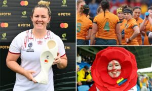 England vs Australia: Latest score and updates from Women’s Rugby World Cup – LIVE – London Evening Standard