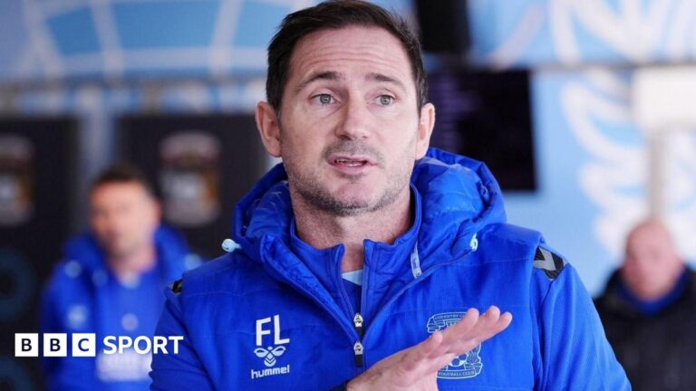 Frank Lampard: Coventry name ex-England midfielder as head coach – BBC