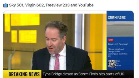 Newcastle City Council clarifies Sky News Tyne Bridge closure report in Storm Floris – Chronicle Live