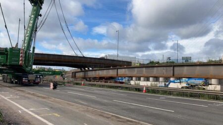 Crash on M6 motorway near Walsall leads to long delays – BBC