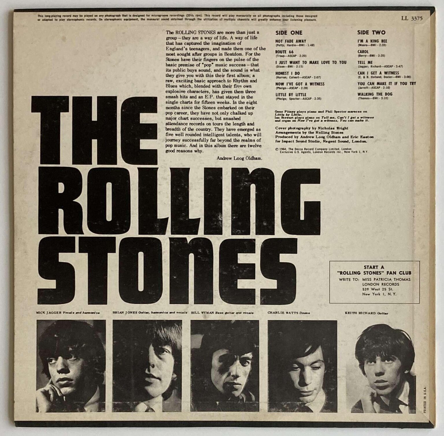 Rolling Stones UK Tour 1964 Caught on Film in Vintage Newsreel – Stones Data