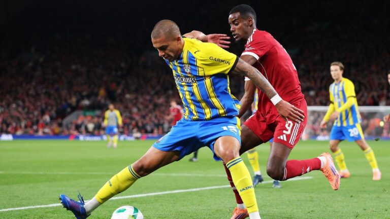 Liverpool 1-0 Southampton LIVE – third round updates from the League Cup as Alexander Isak nets his first goal for The Reds at Anfield – TNT Sports