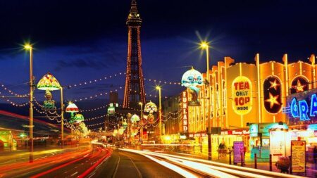 Blackpool lamp-post flags removed over safety fears – BBC