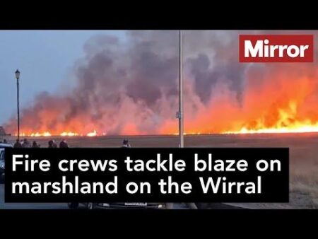 Firefighters tackle blaze at factory unit on Wirral – Wirral Globe