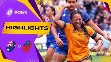 England v Samoa – Women’s Rugby World Cup 2025