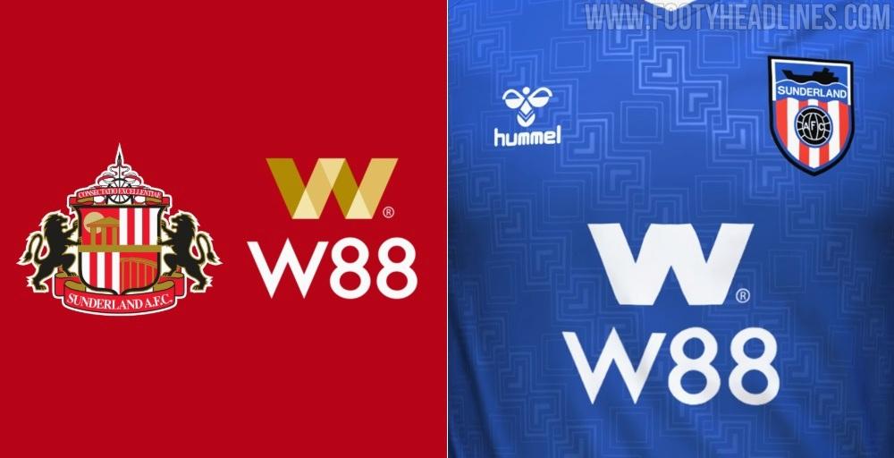 Sunderland swaps out front-of-shirt sponsor for W88 – sbcnews.co.uk