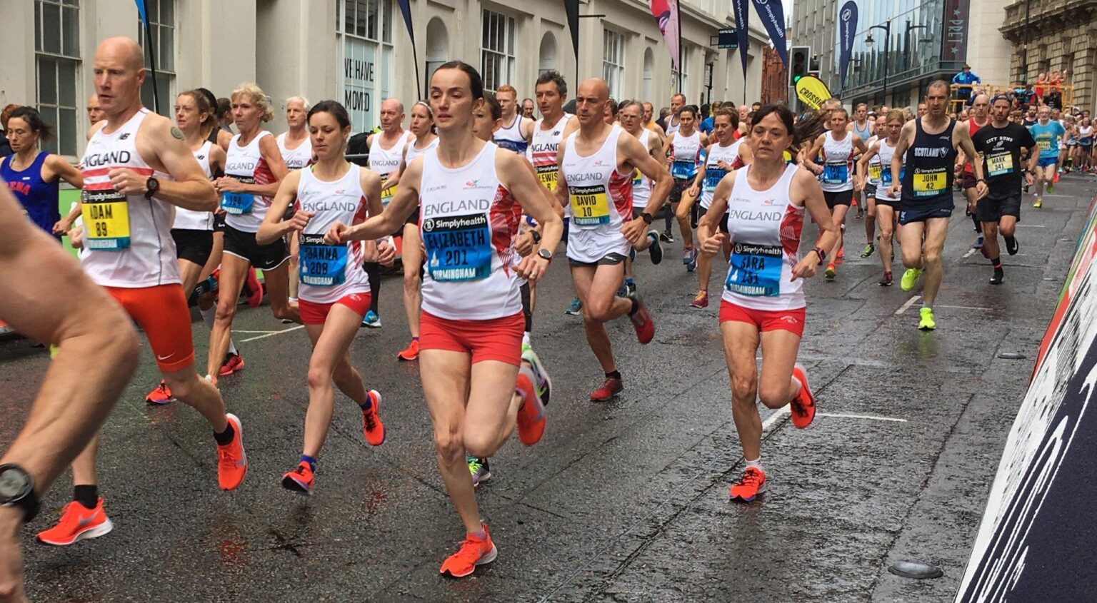 Masters Half marathon team takes on Wales and UK Armed Forces – England Athletics