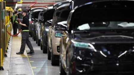 JLR factory production lines resuming hailed as ‘significant moment’ – BBC