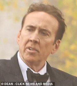 Sausage roll-ing in it! Hollywood star Nicholas Cage is a big hit on his Luton film set as he treats crew to a huge Greggs feast – Daily Mail