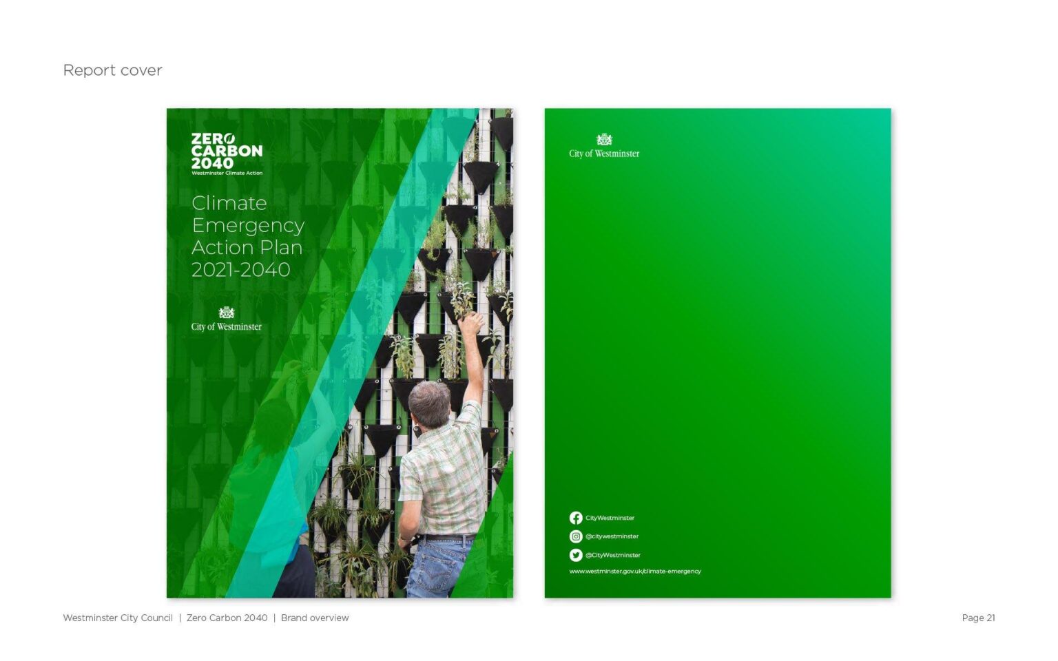 Our Climate Action Plan – Westminster City Council