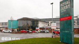 New car park at Royal Derby Hospital opens after slight delay – BBC